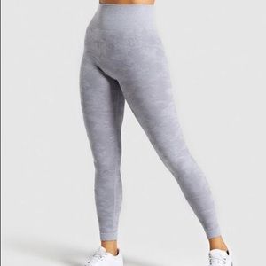Gymshark grey camo seamless